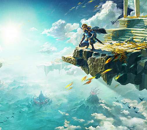 The Legend Of Zelda: Tears of the Kingdom Mobiele Horizontaal achtergrond