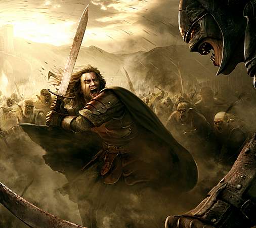 The Lord of the Rings Online: Helm's Deep Mobiele Horizontaal achtergrond