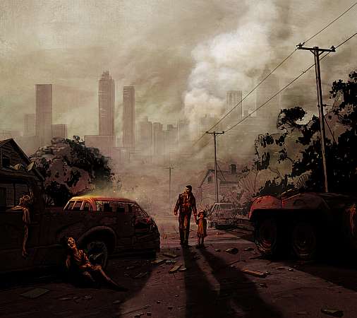 The Walking Dead: The Game Mobiele Horizontaal achtergrond