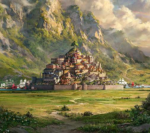 Total War: Elysium Mobiele Horizontaal achtergrond