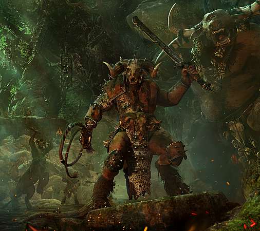 Total War: Warhammer - Call of the Beastmen Mobiele Horizontaal achtergrond