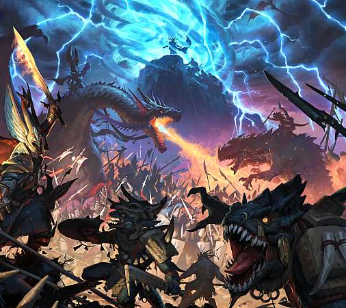 Total War: Warhammer 2 Mobiele Horizontaal achtergrond