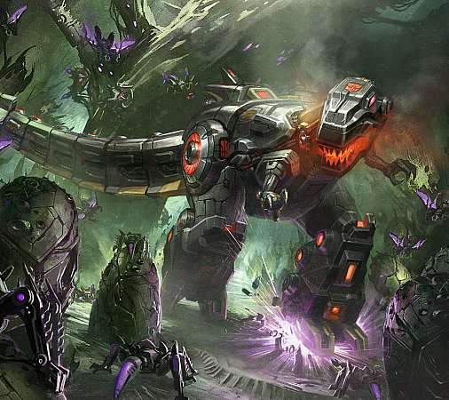 Transformers: Fall of Cybertron Mobiele Horizontaal achtergrond