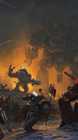 Warhammer 40,000 Mobiele Verticaal achtergrond