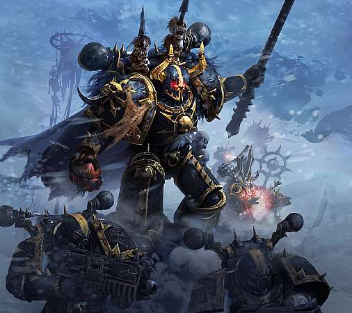 Warhammer 40,000: Dawn of War 2: Chaos Rising Mobiele Horizontaal achtergrond