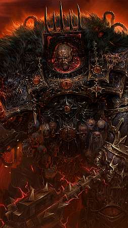 Warhammer 40,000 fan art Mobiele Verticaal achtergrond