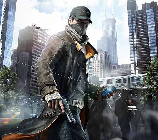 Watch Dogs Mobiele Horizontaal achtergrond