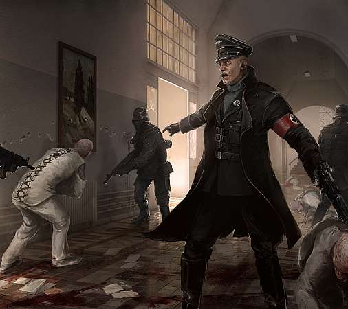 Wolfenstein: The New Order Mobiele Horizontaal achtergrond