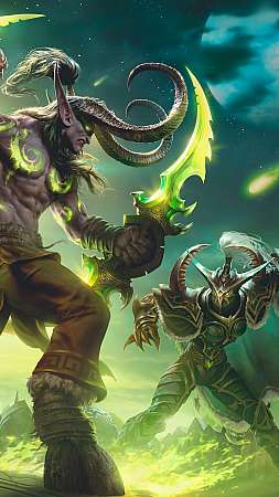 World of Warcraft: Burning Crusade Classic Mobiele Verticaal achtergrond