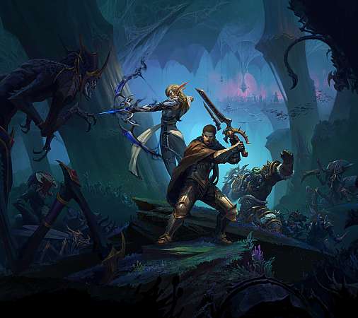 World of Warcraft: The War Within Mobiele Horizontaal achtergrond