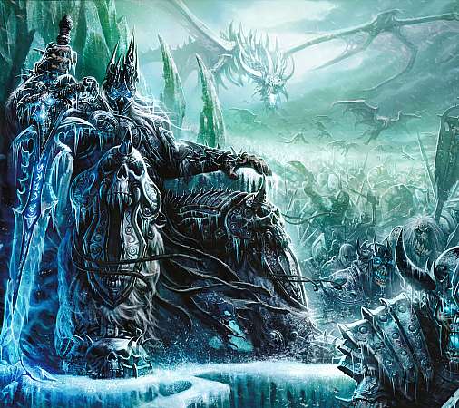 World of Warcraft: Wrath of the Lich King Mobiele Horizontaal achtergrond