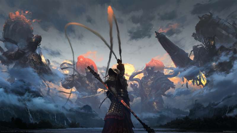 Black Myth: Wukong fan art achtergrond