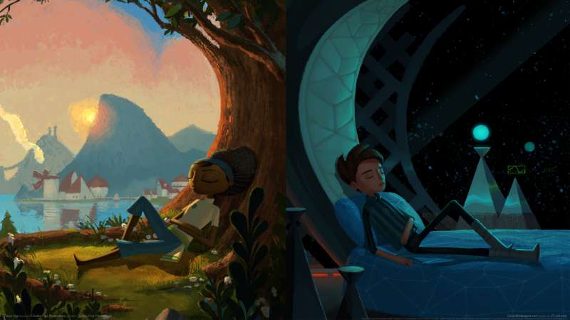 Broken Age achtergrond