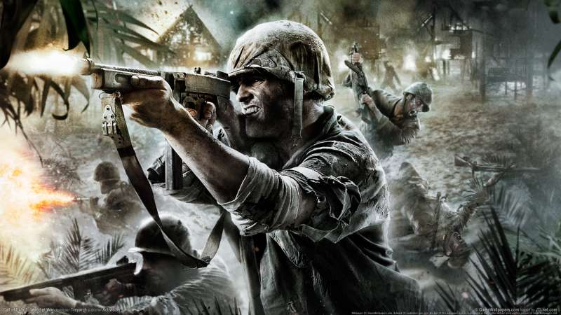 Call of Duty 5: World at War achtergrond