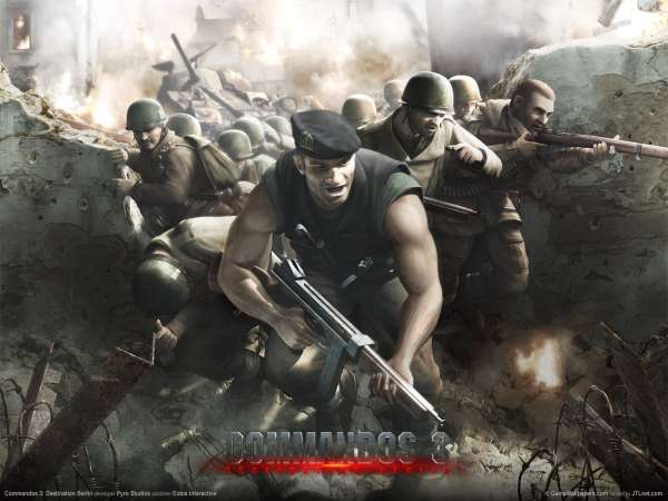 Commandos 3: Destination Berlin achtergrond