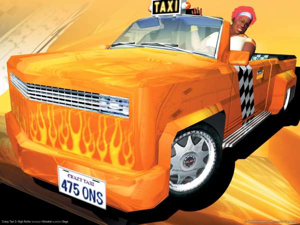 Crazy Taxi 3: High Roller achtergrond