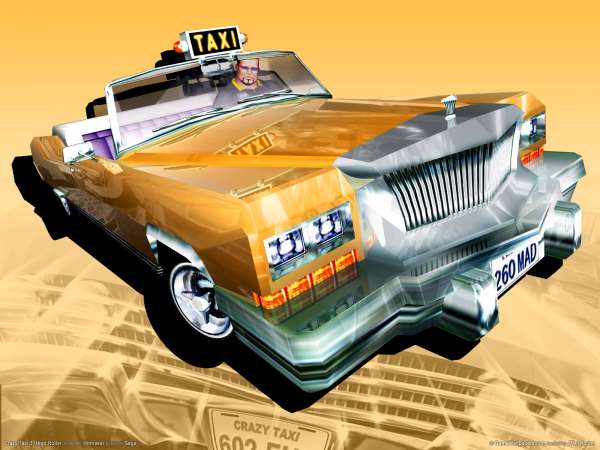 Crazy Taxi 3: High Roller achtergrond