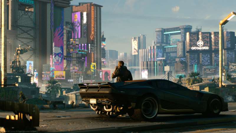 Cyberpunk 2077 achtergrond