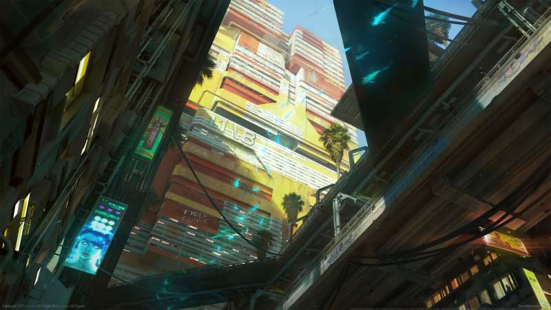 Cyberpunk 2077 achtergrond