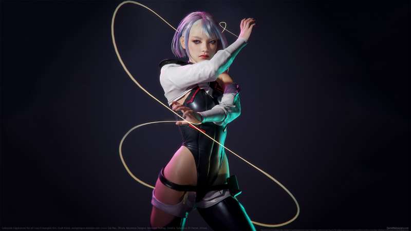 Cyberpunk: Edgerunners fan art achtergrond