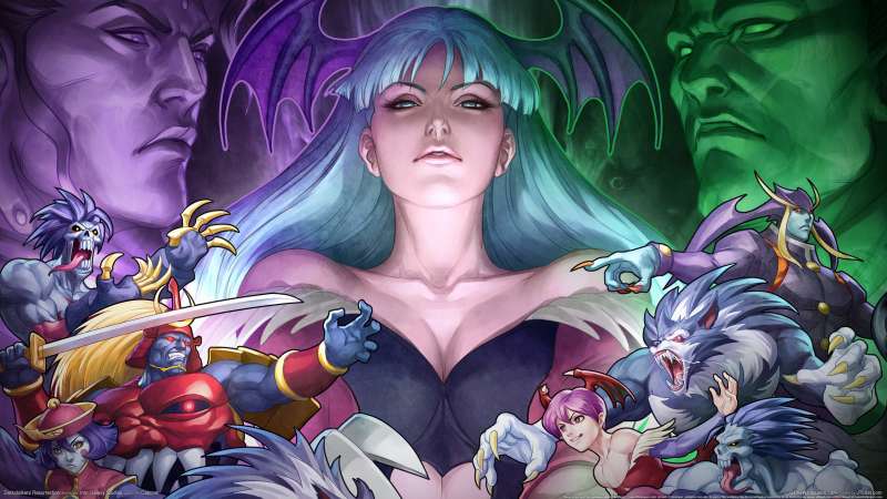 Darkstalkers Resurrection achtergrond