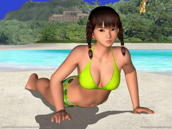 Dead or Alive Xtreme Beach Volleyball achtergrond