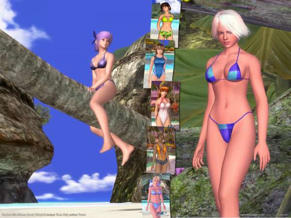 Dead or Alive Xtreme Beach Volleyball achtergrond