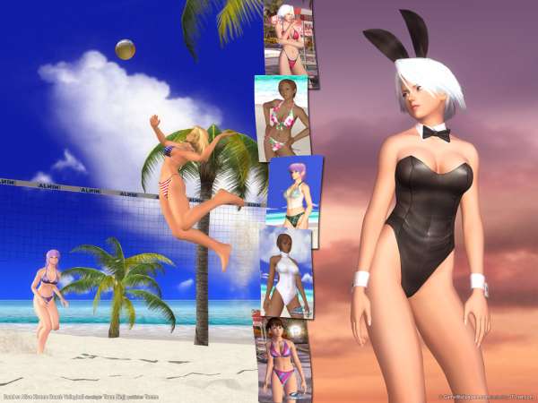 Dead or Alive Xtreme Beach Volleyball achtergrond