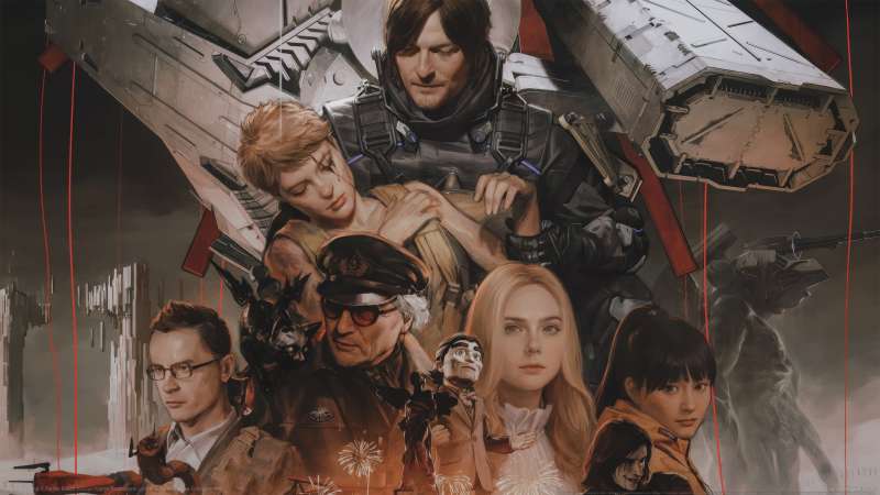 Death Stranding 2: On the Beach achtergrond