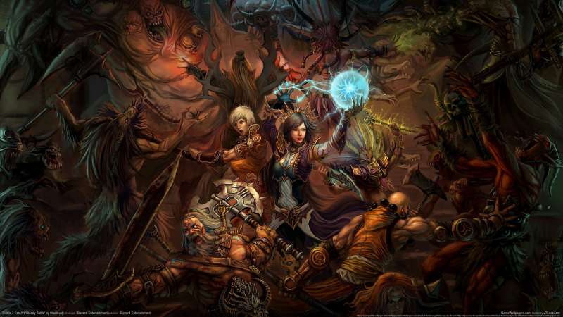 Diablo 3 Fan Art wallpaper or background