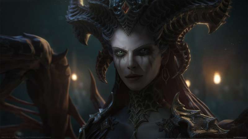 Diablo 4 fan art achtergrond