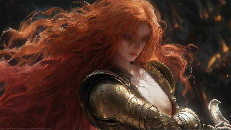 Elden Ring fan art achtergrond
