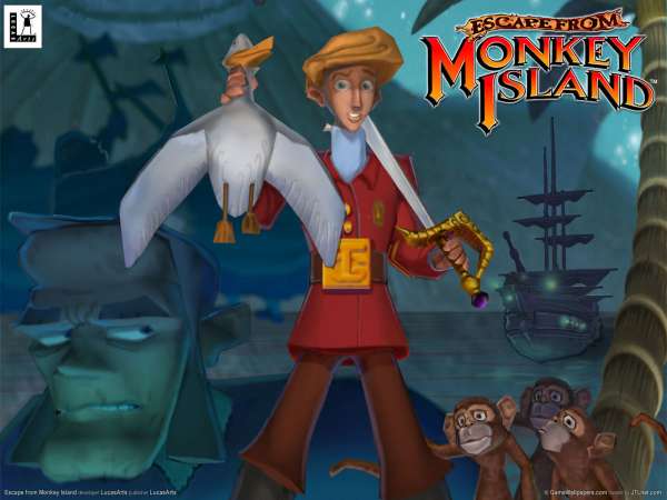 Escape from Monkey Island wallpaper or background