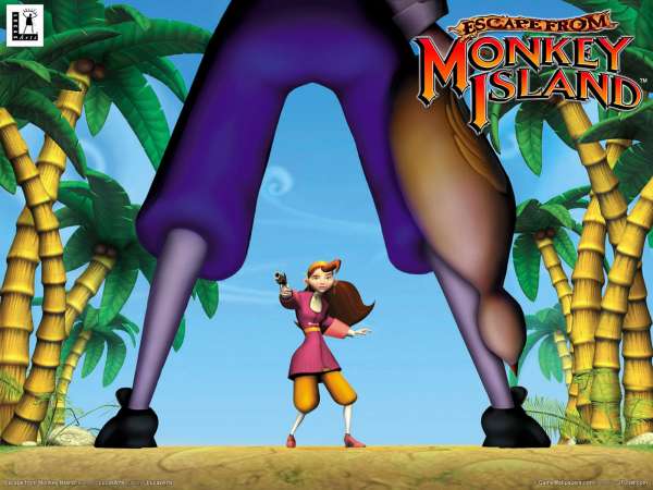 Escape from Monkey Island achtergrond