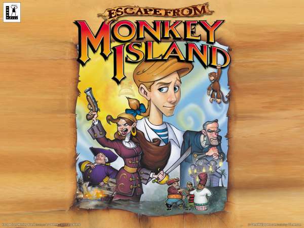 Escape from Monkey Island achtergrond