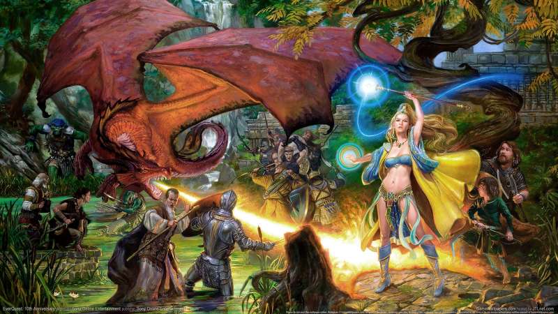 EverQuest: 10th Anniversary achtergrond