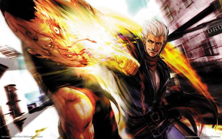 God Hand achtergrond