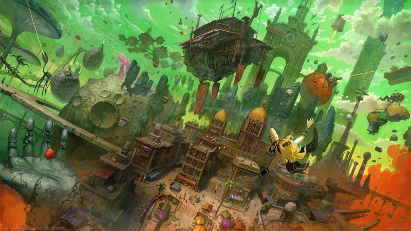 Gravity Rush Remastered achtergrond