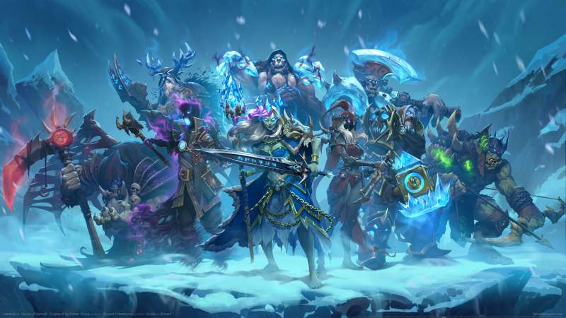 Hearthstone: Heroes of Warcraft - Knights of the Frozen Throne achtergrond