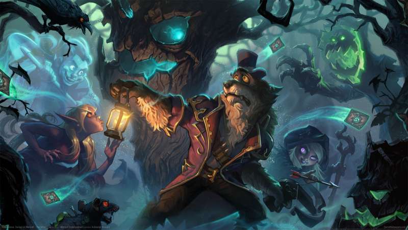 Hearthstone: Heroes of Warcraft - The Witchwood achtergrond