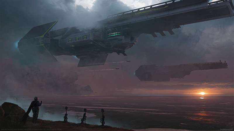 Helldivers 2 fan art achtergrond