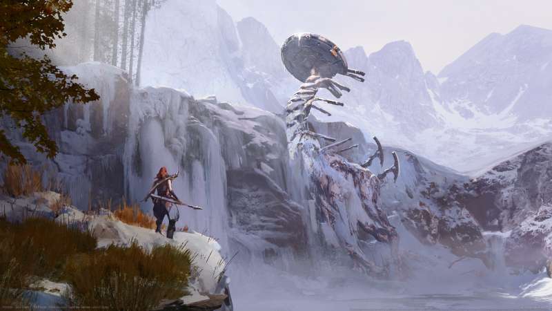 Horizon: Zero Dawn - The Frozen Wilds achtergrond