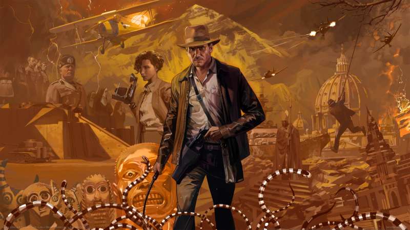 Indiana Jones and the Great Circle achtergrond