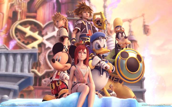 Kingdom Hearts 2 achtergrond