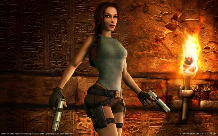 Lara Croft Tomb Raider: Anniversary achtergrond