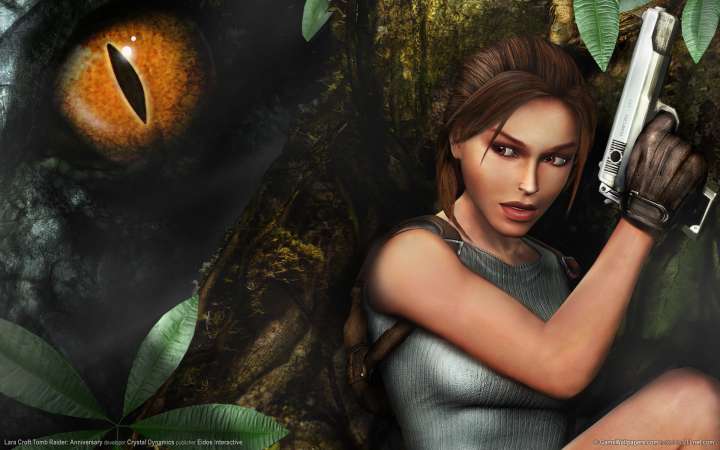 Lara Croft Tomb Raider: Anniversary achtergrond