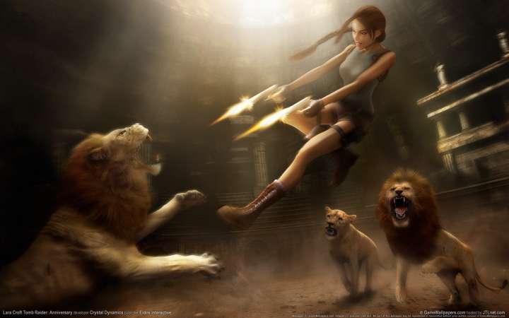 Lara Croft Tomb Raider: Anniversary achtergrond