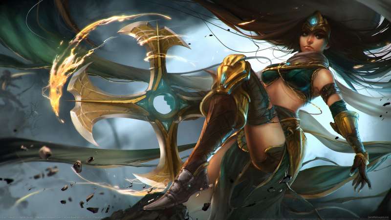 League of Legends fan art achtergrond