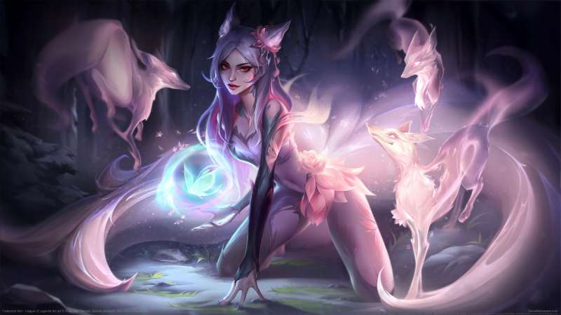 League of Legends fan art achtergrond