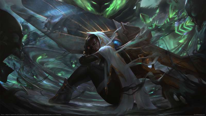 League of Legends fan art achtergrond